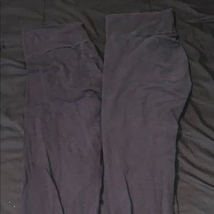 2 pair of charolette russe leggings
